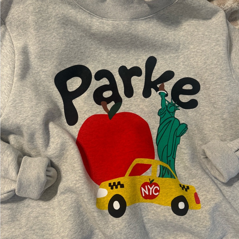 Parke x nyc mockneck sweatshirt